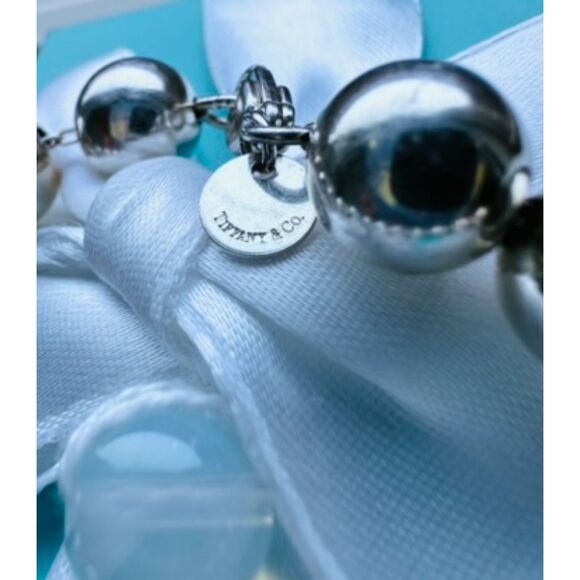 7.5" Tiffany & Co 10mm HardWear Ball Bracelet in Silver - Picture 3 of 4